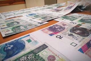 Sztabin. Mężczyzna drukował banknoty na domowej drukarce