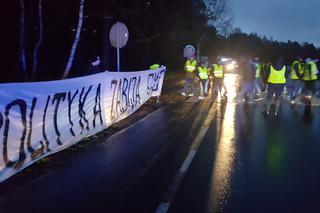 Kibice GKS Bełchatów zaostrzają protest! Są już daty kolejnych BLOKAD DRÓG 