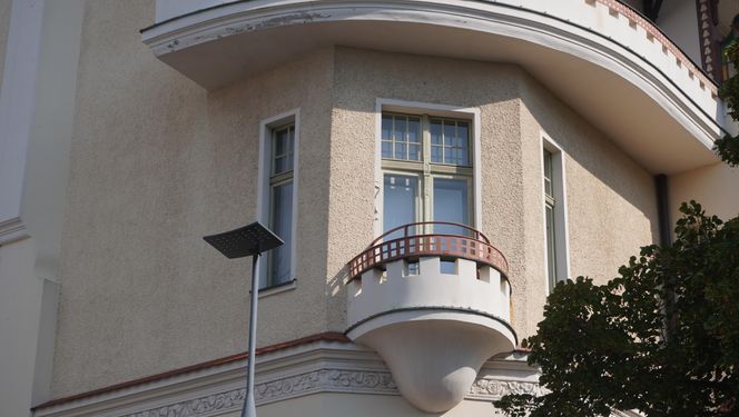 To jedna z piękniejszych kamienic w Olsztynie. Przetrwała wojnę