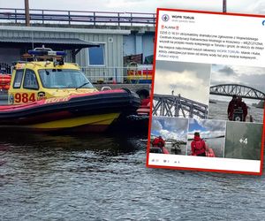 Mężczyzna wszedł na most kolejowy. Po chwili pojawiła się druga osoba. Rozpoczęły się negocjacje