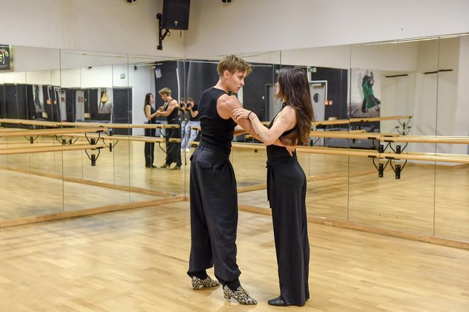 Trening do "Tańca z Gwiazdami" - Katarzyna Zillmann i Janja Lesar