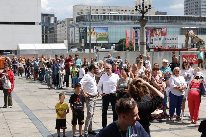 Tak Warszawa świętuje 68. urodziny Pałacu Kultury i Nauki