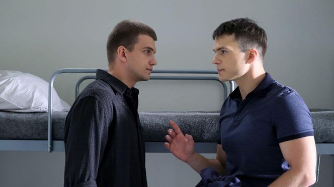 M jak miłość odc. 1887. Tomek Kubicki (Chris Cugowski),Mateusz (Rafał Kowalski)