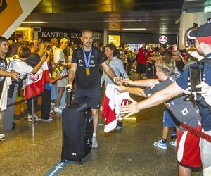 Powrót siatkarzy po zwycięstwie w Lidze Narodów