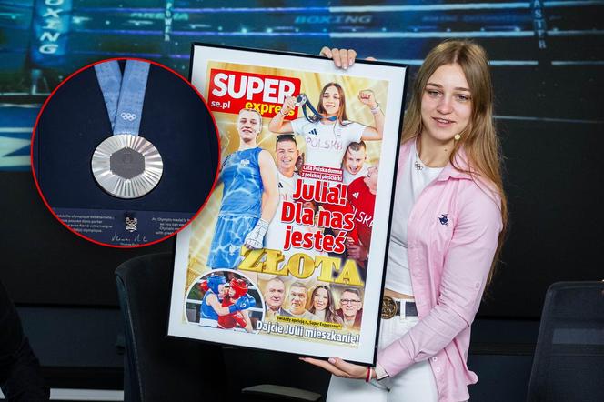 Wizyta wicemistrzyni olimpijskiej Julii Szeremety w Super Expressie