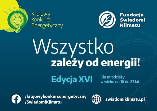Logo Krajowego Konkursu Energetycznego im. prof. Jacka Malko
