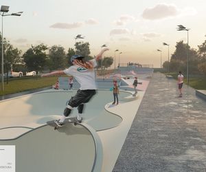 Projekt skateparku w Nowym Sączu 