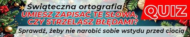 QUIZ. Świąteczna ortografia! Umiesz zapisać te słowa, czy strzelasz błędami? Sprawdź, żeby nie narobić sobie wstydu przed ciocią