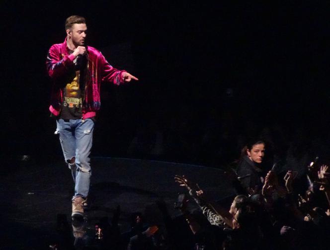 Justin Timberlake na urodzinowym koncercie