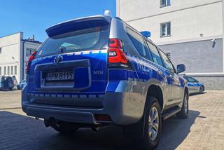 Nowy radiowóz. Toyota Land Cruiser w KMP w Łomży [ZDJĘCIA]
