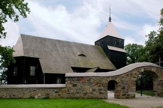 To najstarszy drewniany kościół na Warmii i Mazurach