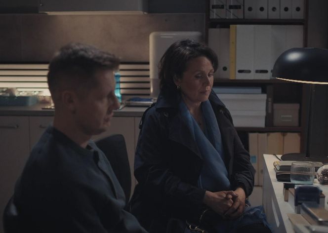 M jak miłość odc. 1876. Paweł (Rafał Mroczek) Marysia (Małgorzata Pieńkowska)