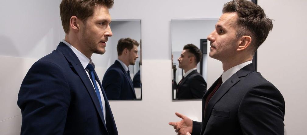 M jak miłość, odc. 1520: Kamil (Marcin Bosak), Marcin (Mikołaj Roznerski)