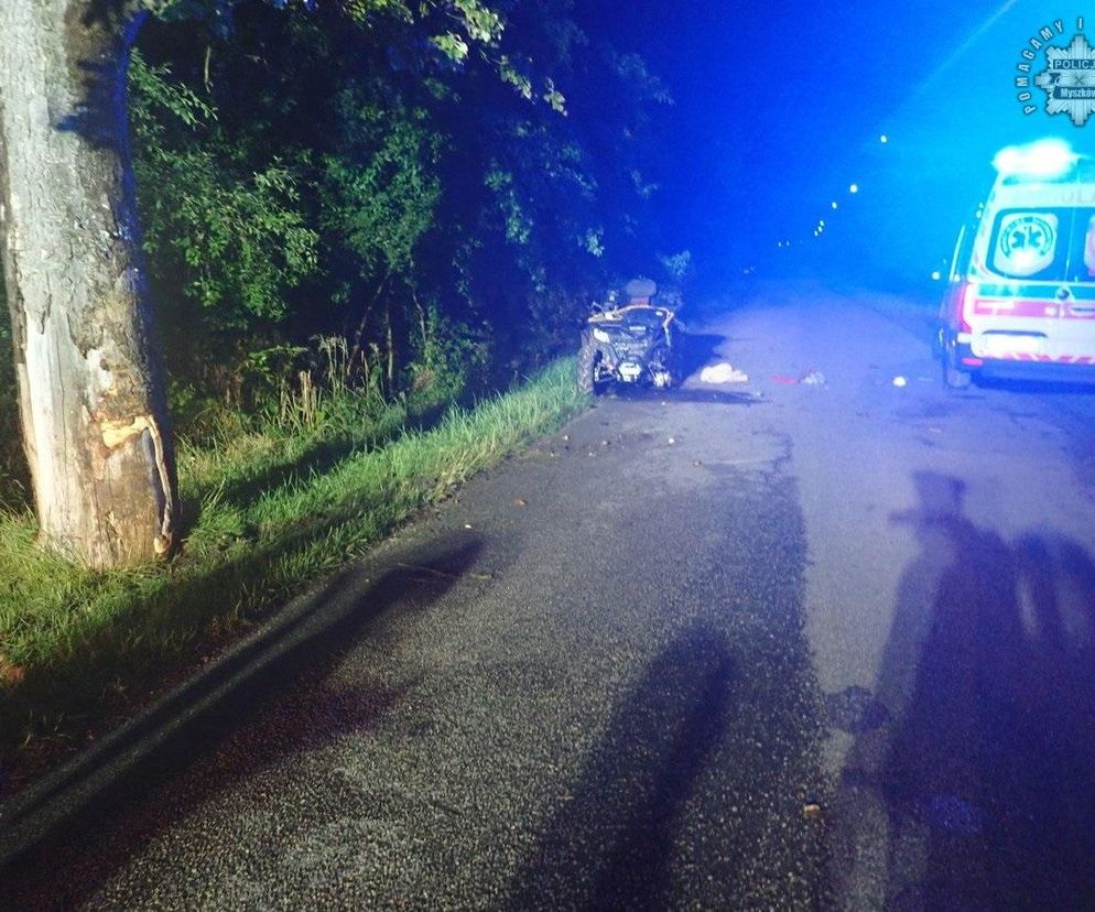 Tragiczny wypadek w Myszkowie. Nie żyją dwie osoby