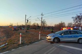 Wypadek na torach w Ostrowcu Świętokrzyskim