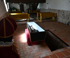 Mumia szlachcica odkryta w Komorowie