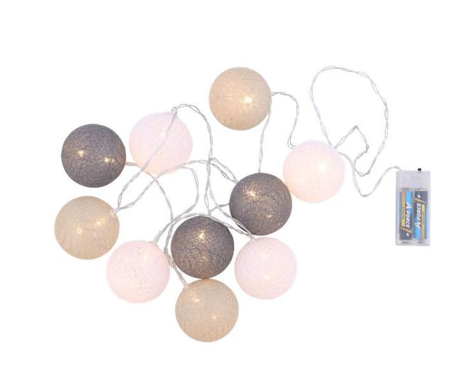 Lampki cotton balls