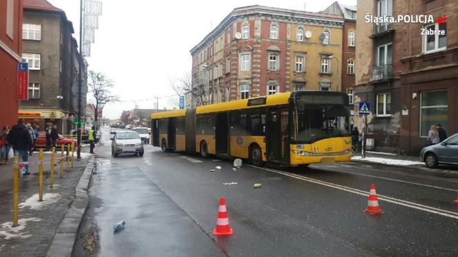 Naćpany kierowca autobusu potrącił pieszą