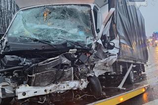 Horror w Rudzie Śląskiej! Mężczyzna wjechał na A4 pod prąd i huknął w ciężarówkę. Zginął na miejscu