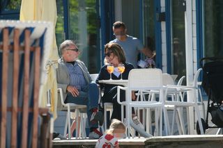 Marszałkini raczyła się włoskimi driknami