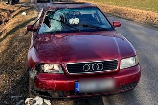 64-letni rowerzysta zginął w wypadku pod Piotrkowem Trybunalskim