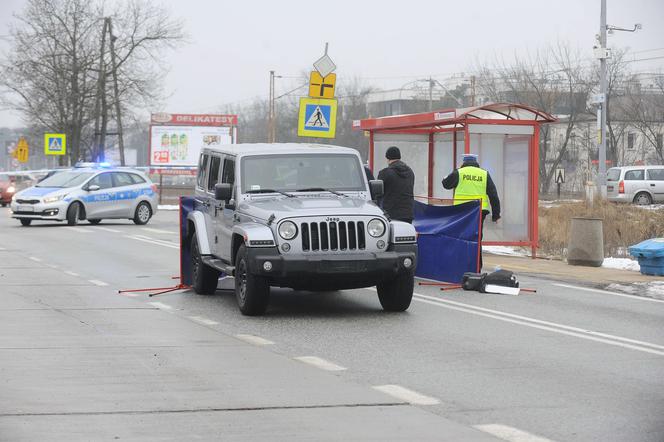 Śmiertelny wypadek na skrzyżowaniu ulic Patriotów i Szafirowej