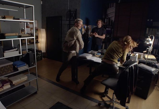 M jak miłość, po wakacjach. Kama (Michalina Sosna), nowy wróg (Grzegorz Kowalczyk)