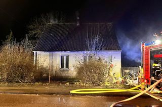 Tragiczny pożar domu jednorodzinnego