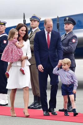 Kate i William w Warszawie