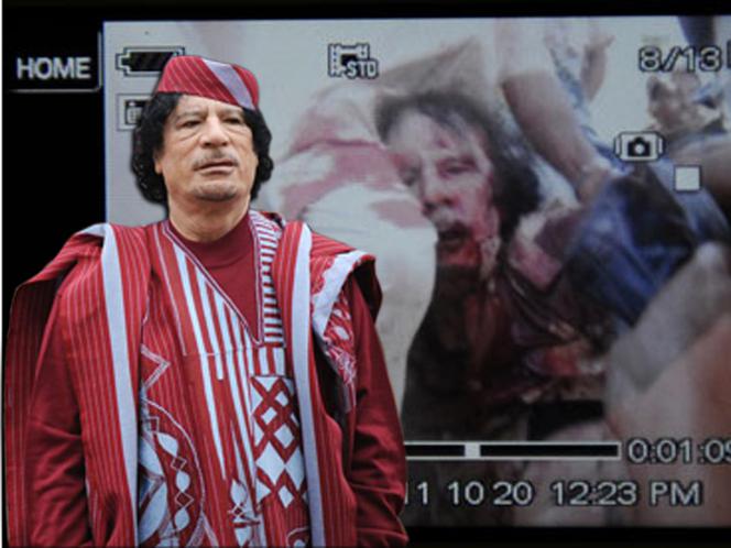 Zdjęcie MARTWEGO Kaddafiego. ZOBACZ – czy tak wygląda zabity Kaddafi?