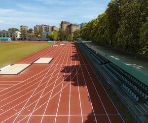 Stadion lekkoatletyczny w Sosnowcu po remoncie