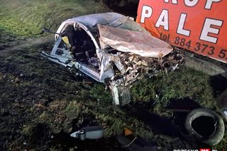 Gnojnik. Śmiertelny wypadek w sylwestra. 18-latek z audi nie żyje [ZDJĘCIA].