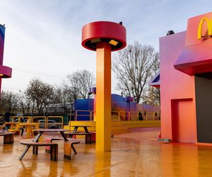 Taki widok na premierze Burgera Drwala w McDonalds. Wielkie zaskoczenie.