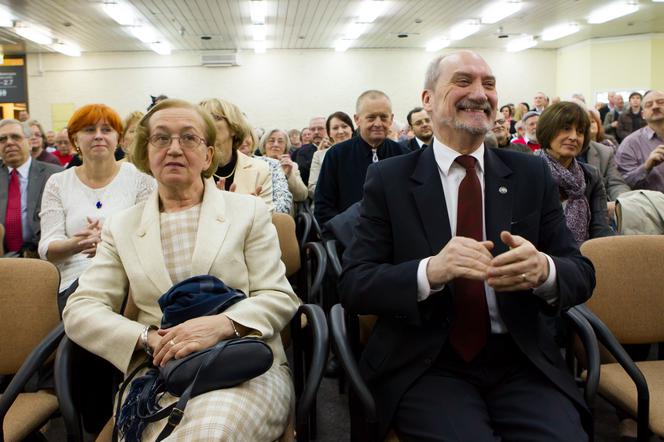 Antoni Macierewicz z żoną Hanną