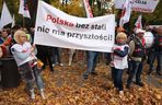 Protest hutników w Warszawie (23.10.2024)