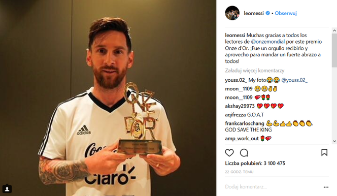 Leo Messi - Instagram