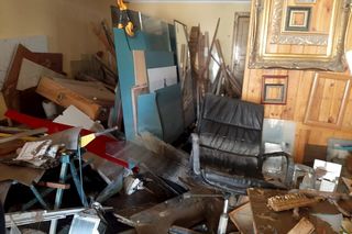 Apokaliptyczny obraz miasta po przejściu wielkiej wody. Nie odda tego żadne zdjęcie