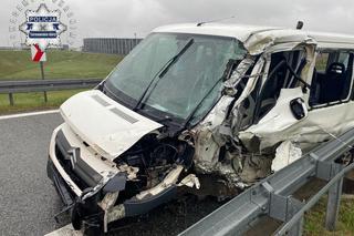Straszny wypadek na A1 na Śląsku. Dwie osoby nie żyją