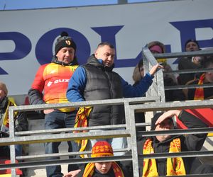 Korona Kielce - Motor Lublin. Kibice na Exbud Arenie