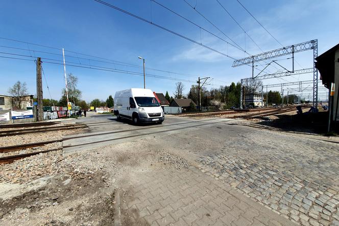 Remont przejazdu drogowo-kolejowego w Skawinie