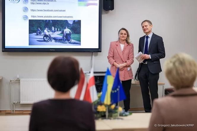 Agata Duda w Rydze