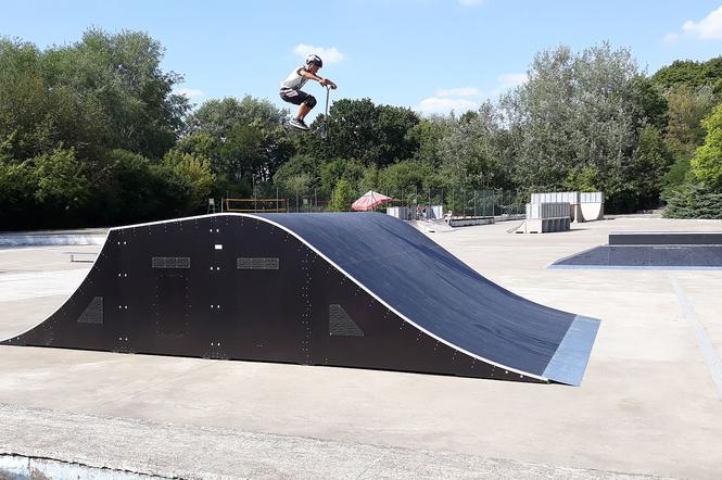 Skatepark Wyspa ponownie otwarty