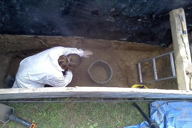 Prace archeologiczne na Łączce