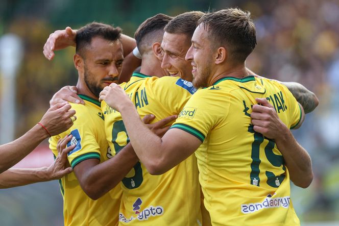 Kibice na meczu GKS Katowice - Arka Gdynia