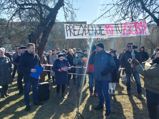 Protest Starachowice. Dość dzikiej deweloperce 