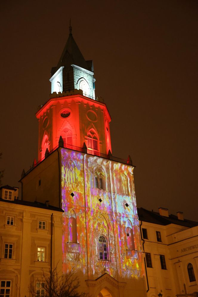 „Ojcowie Niepodległej” – wyjątkowy mapping na Wieży Trynitarskiej w Lublinie przed 11 listopada