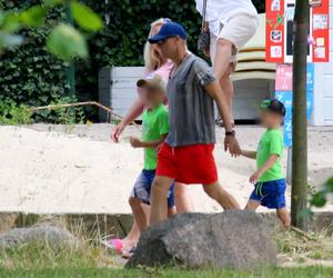 Marcin Moreczk jak  Adonis w Sopocie