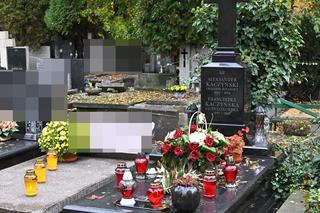 Grób Kaczyńskich góruje nad innymi 