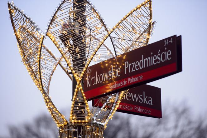 Świąteczna iluminacja Warszawy 2016/2017