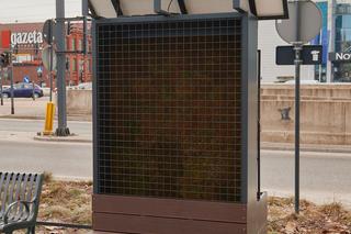 To pierwsze takie ławki w Polsce. Pełnią funkcję stacji pogodowej i oczyszczają powietrze